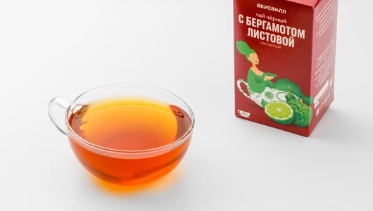 Чай черный с бергамотом листовой