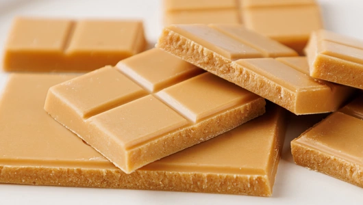 Шоколад белый "Карамель", 25г