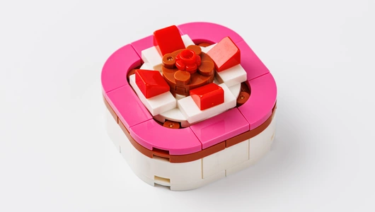 Набор игровой "Яйцо с конструктором: Еда"