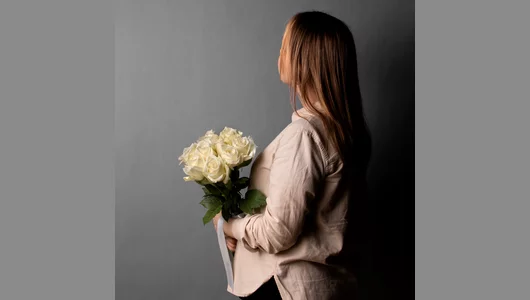 Букет Роза "Айсбрейкер" 9шт Высота 50см под&nbsp;ленту