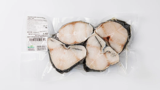 Угольная рыба (черная треска) стейк зам., 500 г Угольная рыба (черная треска) стейк зам., 500 г