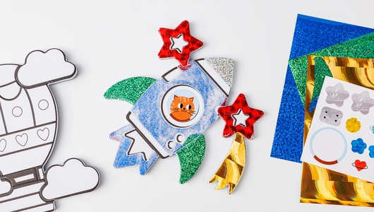 Аппликации магнитные "Навстречу приключениям"