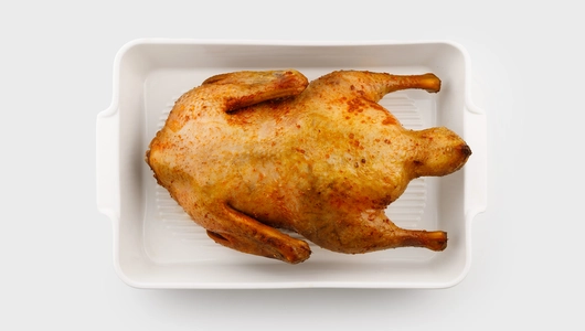 Утенок в ягодном соусе