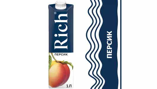 Нектар Rich Персик 1 л