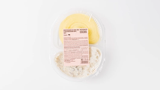 Бефстроганов из говядины с картофельным пюре, 350 г