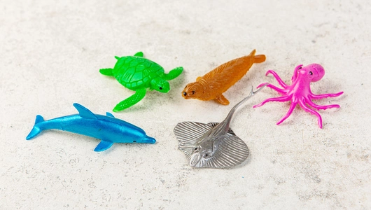 Фигурки морских животных в ассортименте
