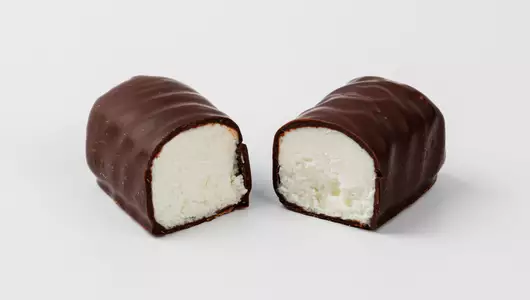 Сырок творожный из козьего молока в тёмн. шок. 5%