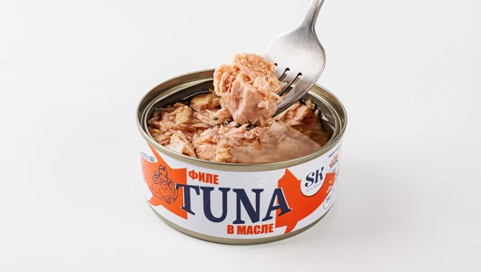 Тунец (скипджек) филе в масле, 140 г
