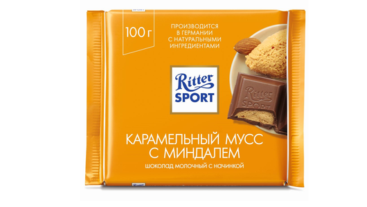 Риттер спорт карамельный мусс с миндалем. Риттер спорт мол.ШОК.С кокосовой нач. 100г. Плит Ritter Sport мол цель. Миндаль 100.