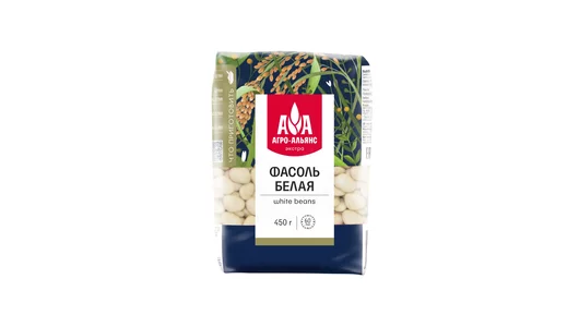 Фасоль Агро-Альянс Экстра белая 450 г