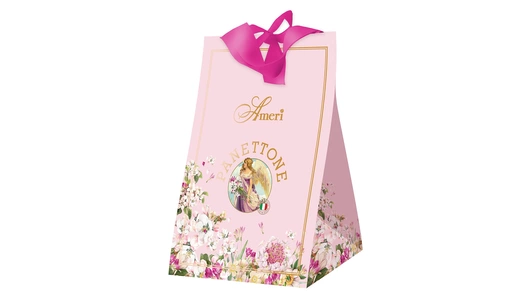 Кулич Ameri с изюмом и апельсиновыми цукатами в подарочной упаковке 500 г