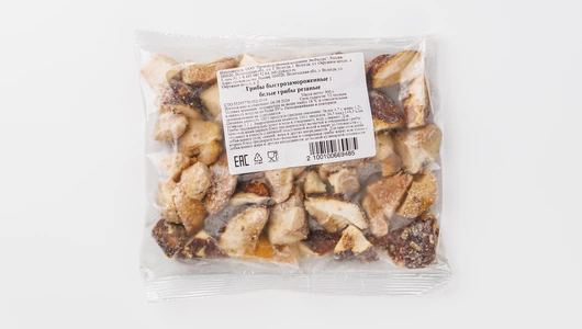 Грибы белые резаные, зам.