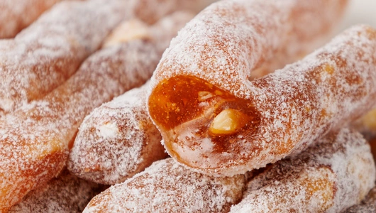 Лукум "Палочки ореховые" с инжиром Лукум "Палочки ореховые" с инжиром