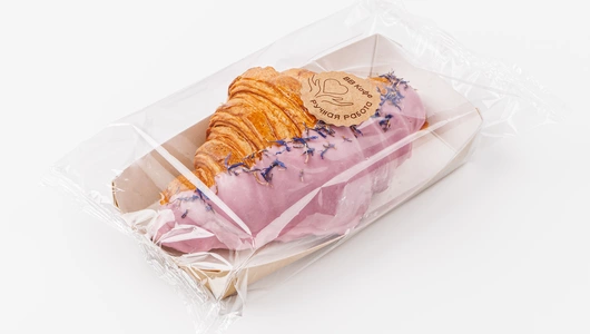 Ле Круассан Черника с лимонным курдом, кафе