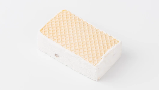 Пломбир ванильный с изюмом брикет на вафлях