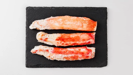 Краб камчатский мясо первой фаланги варено-мороженое, 250 г Краб камчатский мясо первой фаланги варено-мороженое, 250 г