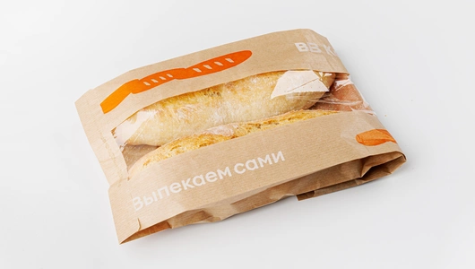 Выпекаем дома. Багет пшеничный подовый, 2 шт. Пекарня