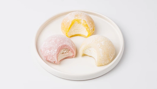 Мороженое пломбир в рис. тесте "Моти": "Ассорти"