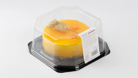 Торт бисквитно-маковый "Маракуйя"