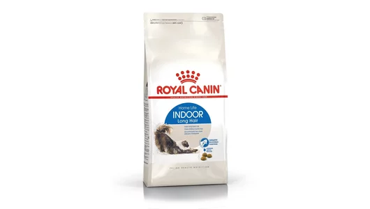 Royal Canin Корм сухой сбалансированный для взрослых длинношерстных кошек, живущих в помещении, Indoor Long Hair, 400г