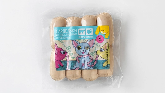 Сардельки из мяса индейки и говядины для питания детей от 3 лет Сардельки из мяса индейки и говядины для питания детей от 3 лет