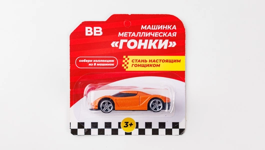 Машинка металлическая "Гонки"