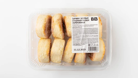 Сырники с вареным сгущённым молоком, зам., 600 г Сырники с вареным сгущённым молоком, зам., 600 г