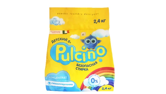 Стиральный порошок для детского белья Pulcino автомат 2,4 кг