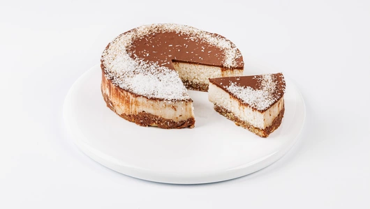 Десерт "Кокосовый в шоколаде" (веган) зам.