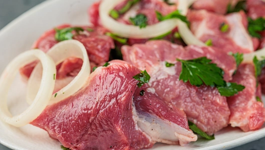 Шашлык из окорока свиного вес.