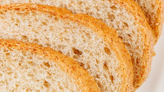 Батон с отрубями, нарезка