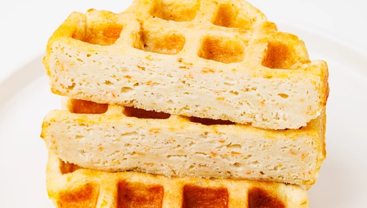 Вафли картофельные с морковью веган, зам. Вафли картофельные с морковью веган, зам.