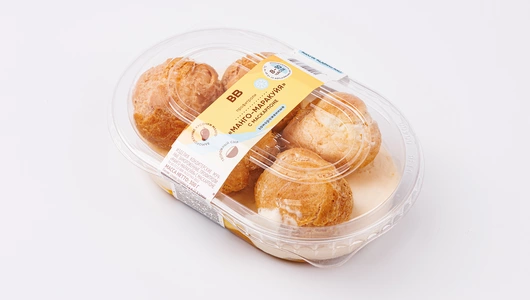 Профитроли "Манго-маракуйя" с маскарпоне зам. 300 г