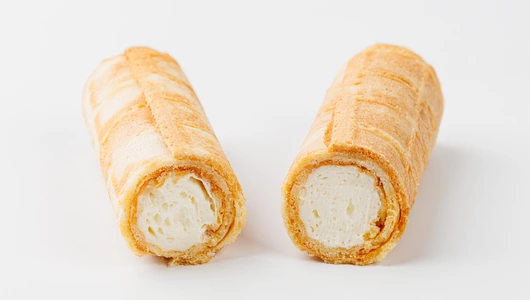 Трубочка вафельная с кремом "Белая сгущёнка"