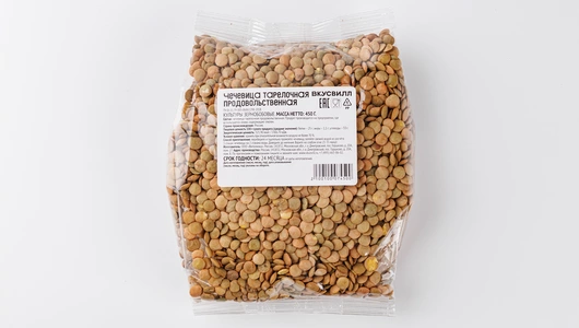 Чечевица тарелочная продовольственная, 450 г