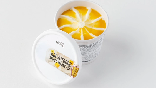 Мороженое "Йогуртовое манго-маракуйя"