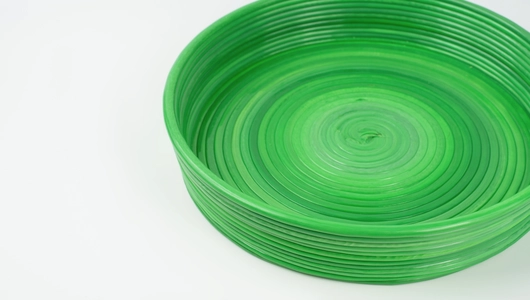 Бокс эко-3D большой, зелёный