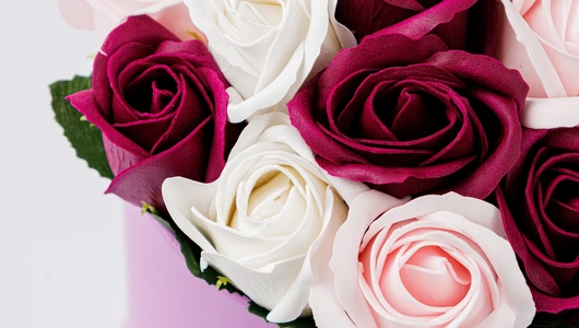 Букет из мыльных цветов №2, 14*16см