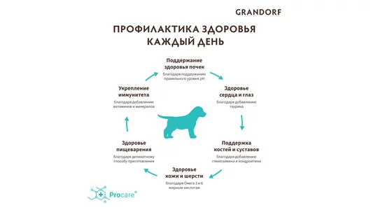 Корм сухой Grandorf Ягненок с индейкой для щенков 3 кг Корм сухой Grandorf Ягненок с индейкой для щенков 3 кг