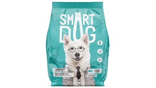 Smart Dog Сухой корм для взрослых собак крупных пород с ягненком, лососем и индейкой, ACTIVE, MAXI ADULT, Lamb, Salmon and Turkey, 3кг