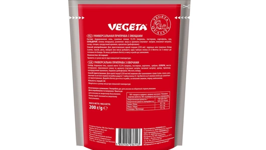 Приправа Vegeta Универсальная с овощами 200 г Приправа Vegeta Универсальная с овощами 200 г