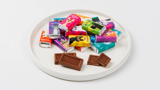 Шоколад молочный "Замурчательные друзья" Шоколад молочный "Замурчательные друзья"