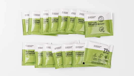 Бульон сухой костный с овощами