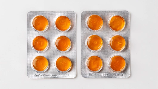 Леденцы медовые с лимоном и имбирем