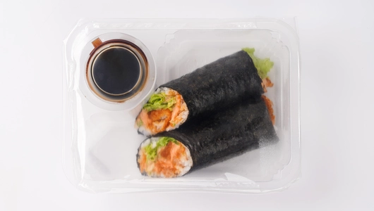 Ролл нори с креветкой