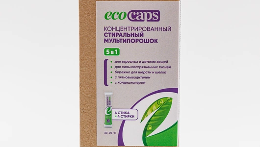 Стиральный порошок 5 в 1 концентрированный 4 шт.