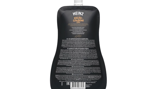 Соус Heinz Кисло-сладкий дой-пак 200 г Соус Heinz Кисло-сладкий дой-пак 200 г