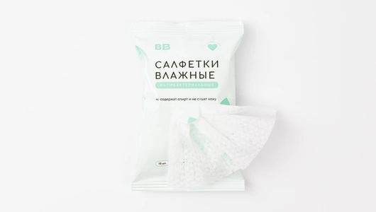 Салфетки влажные антибактериальные, 15 шт Салфетки влажные антибактериальные, 15 шт