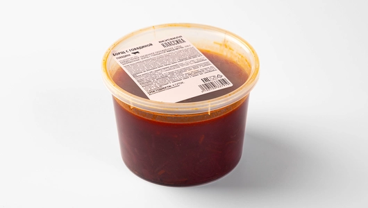 Борщ с говядиной