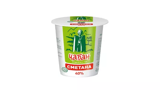 Сметана Чабан 40% 400 г
